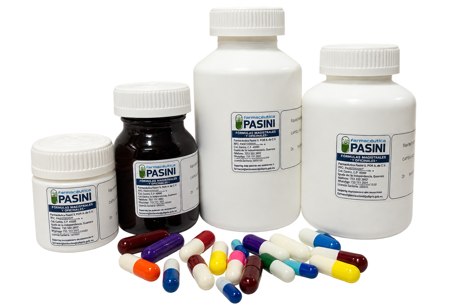 Medicamentos magistrales de Farmacéutica Pasini
